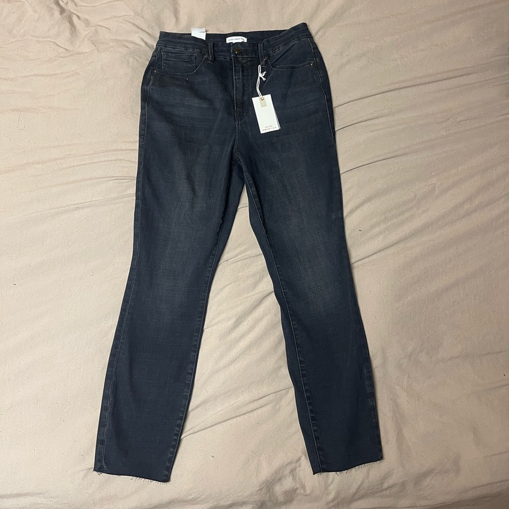 High Waisted Good American Jeans - New With Tags